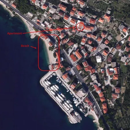 Spacious Apt With Magnificent Sea View & Balcony * Sumpetar